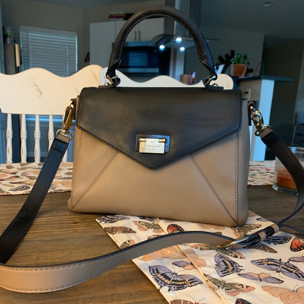 Kate Spade leather cross body purse